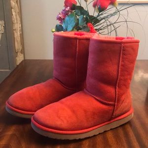 UGG WINTER BOOTS RED